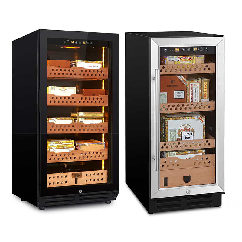 Wholesale Cigar Humidor Case Personalized Cigar Humidor Countertop with Logo