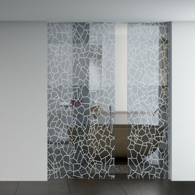 Support Customized Fashion High Quality Decorative Silk Screen Printed Glass Panels with Competitive Price
