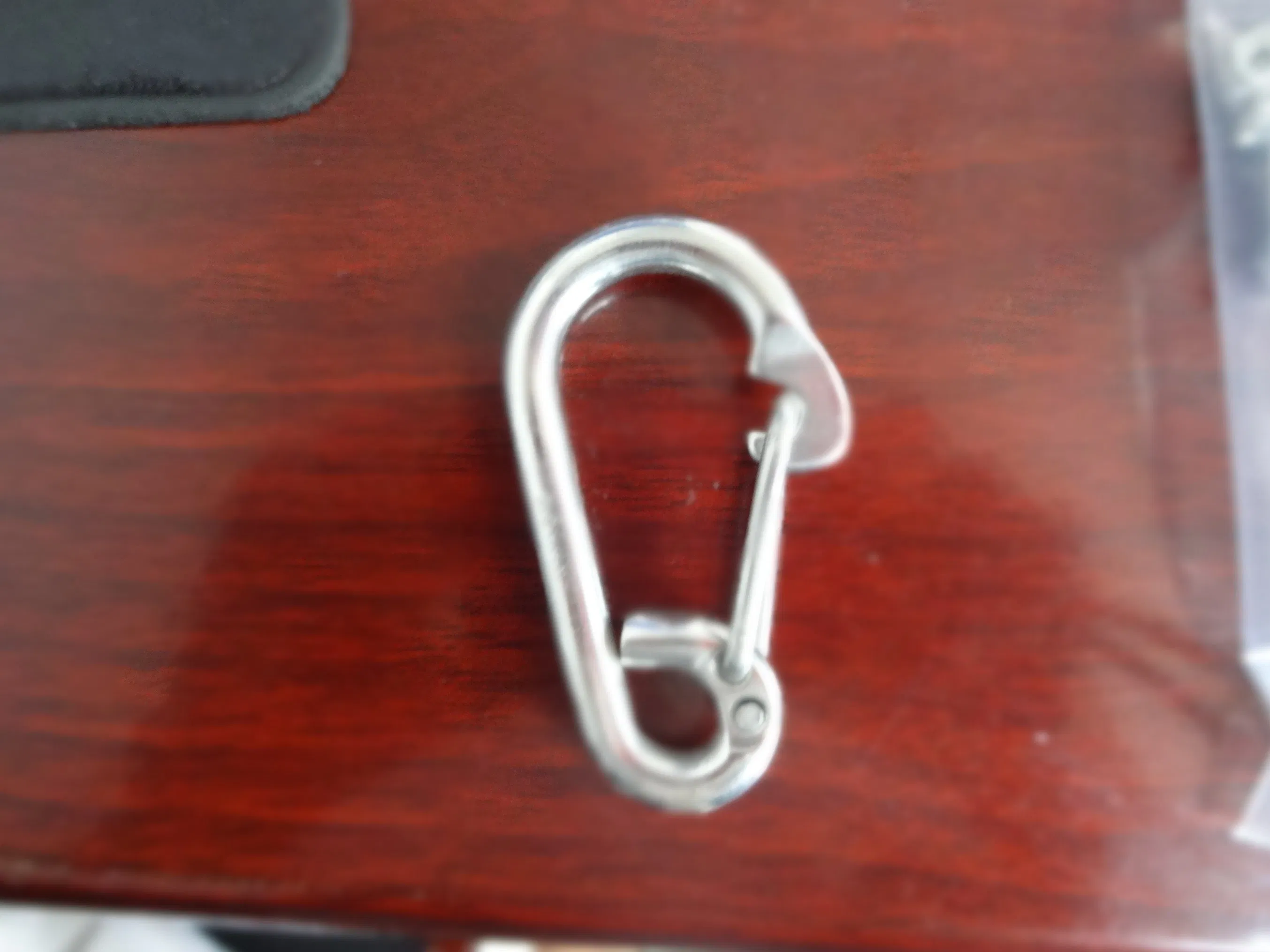 Multi Sizes 304 Stainless Steel Spring Carabiner Snap Keychain Hook