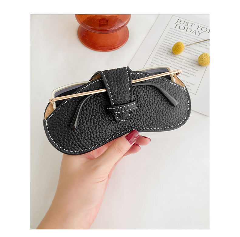 Ea288 Eye for Sun Glass Wholesale Luxury Sunglass Cases Custom Logo Bag Designer Cover Leather Wholesale Custom Eyeglass Case