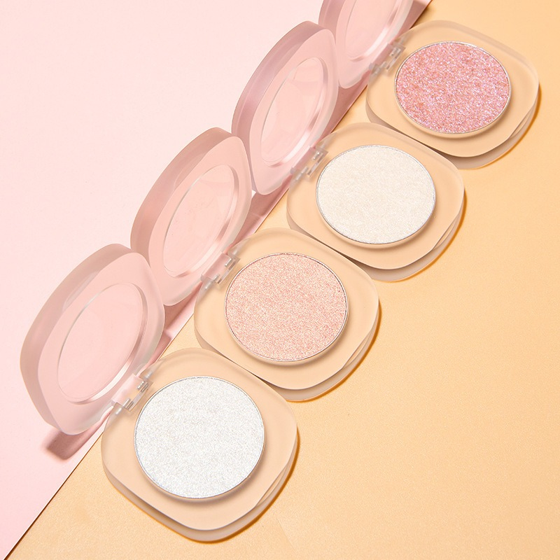 Vegan Makeup Factory Highlighter Palette Custom Brightening Glitter Mud Highlighter Your Logo