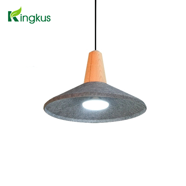 Polyester Fiber Made Lamp Indoor Lighting Acoustic Decoration