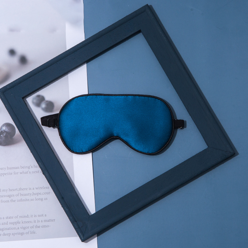 Children′ S Silk Eye Mask Mulberry Silk Cute Nap Sleep Breathable Adjustable Silk Eye Mask
