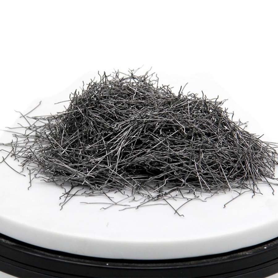 High Quality High Tensile Strength Loose Steel Fiber for Concrete Chopped Flat Steel Fiber Price