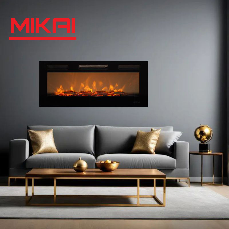 Factory Price High Quality Adjustable Flame Brightness LED Electric Stove Fireplaces