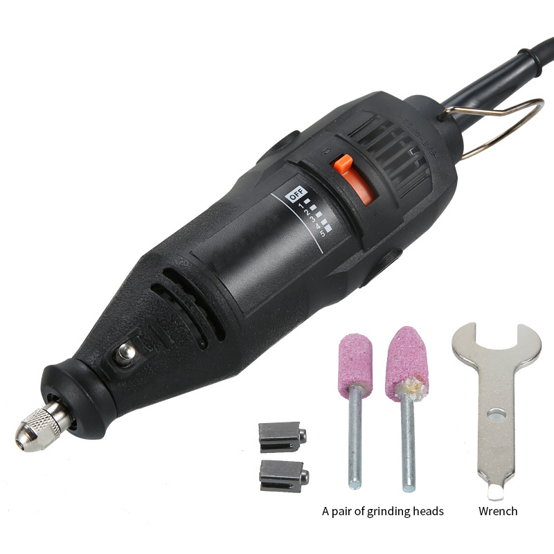 5 Level Variable Speed Rotary Tool Kit with 40 / 65 / 78 / 90 / 100 /147 Pieces Accessories Kit 220V 135W