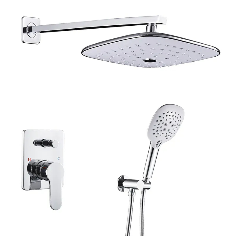 Premium Handheld Rain Shower Head with Versatile 3 Spray Settings