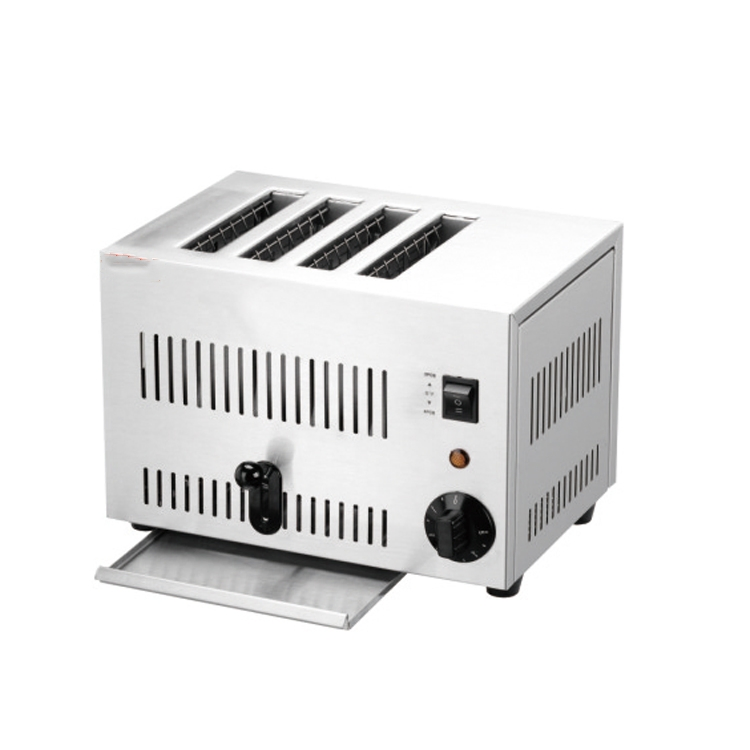 Professional 4 Slice Tabletop Toaster for Food Service