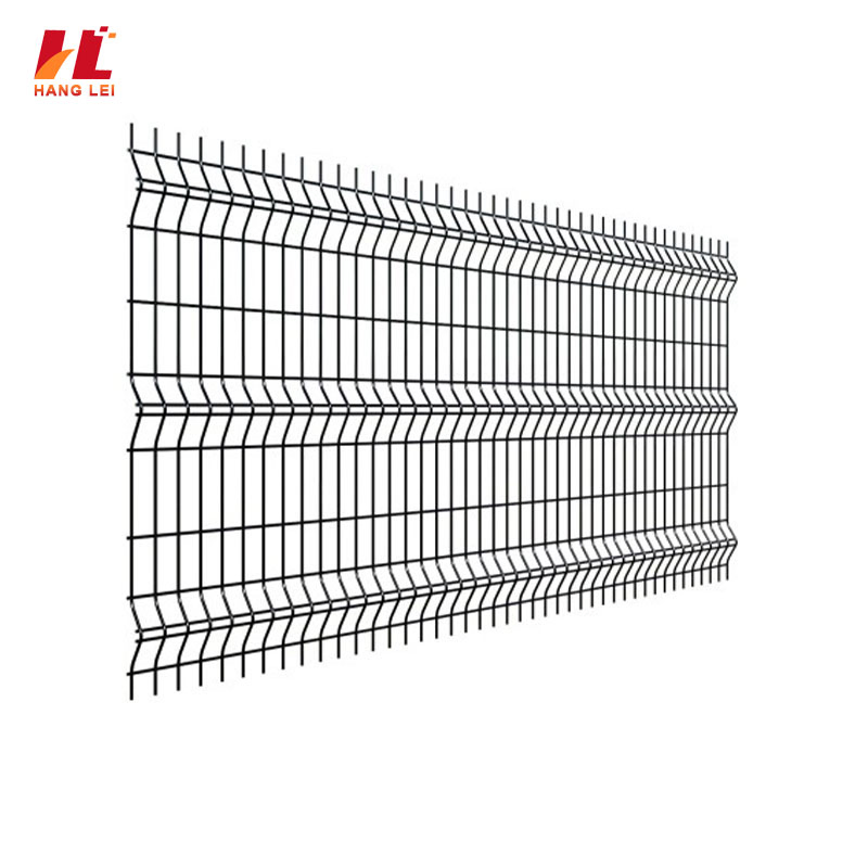 Elegant Three Dimensional Curved Bend Fencing Panels for Enhancing Garden Security and Ornamental Iron Fencing