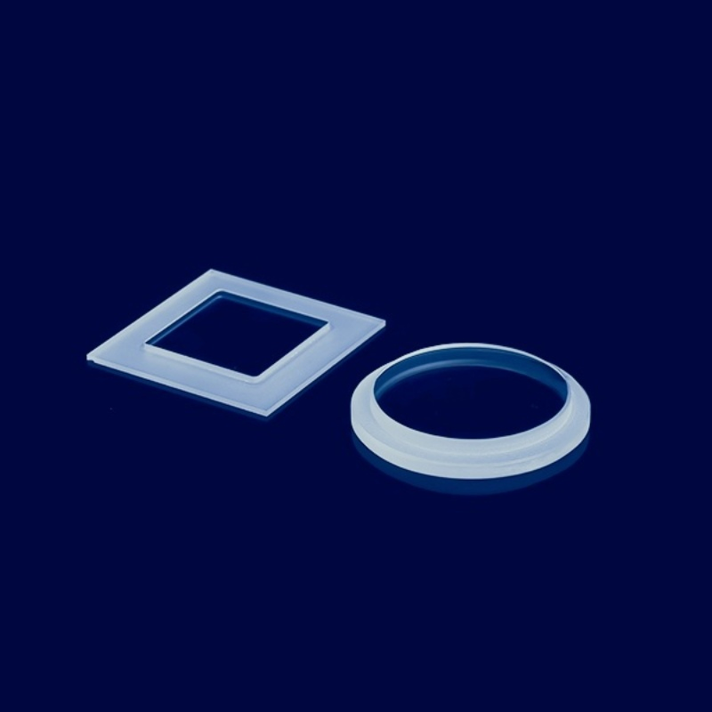 Custom Tempered Borosilicate & Quartz Glass Sheets/Square Plates Drilling, Edge Grinding & Chamfering Glass Disc