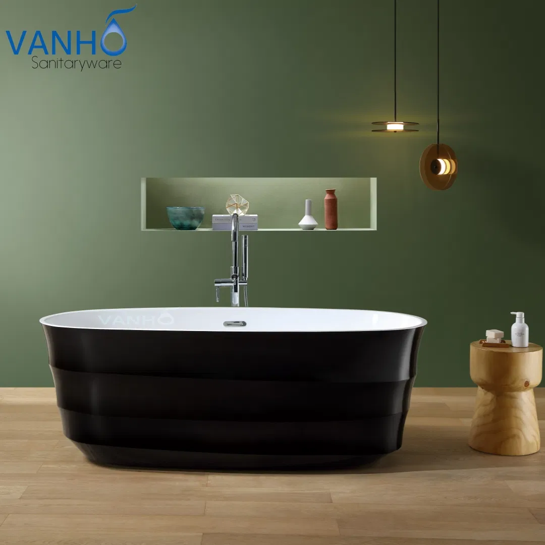 Акриловая ванна Vanho AT-203, отдельностоящая, белая