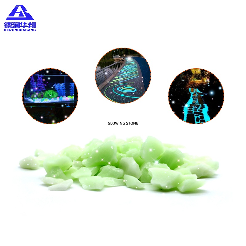 Glowing Resin Particle for Daily Decoration Design