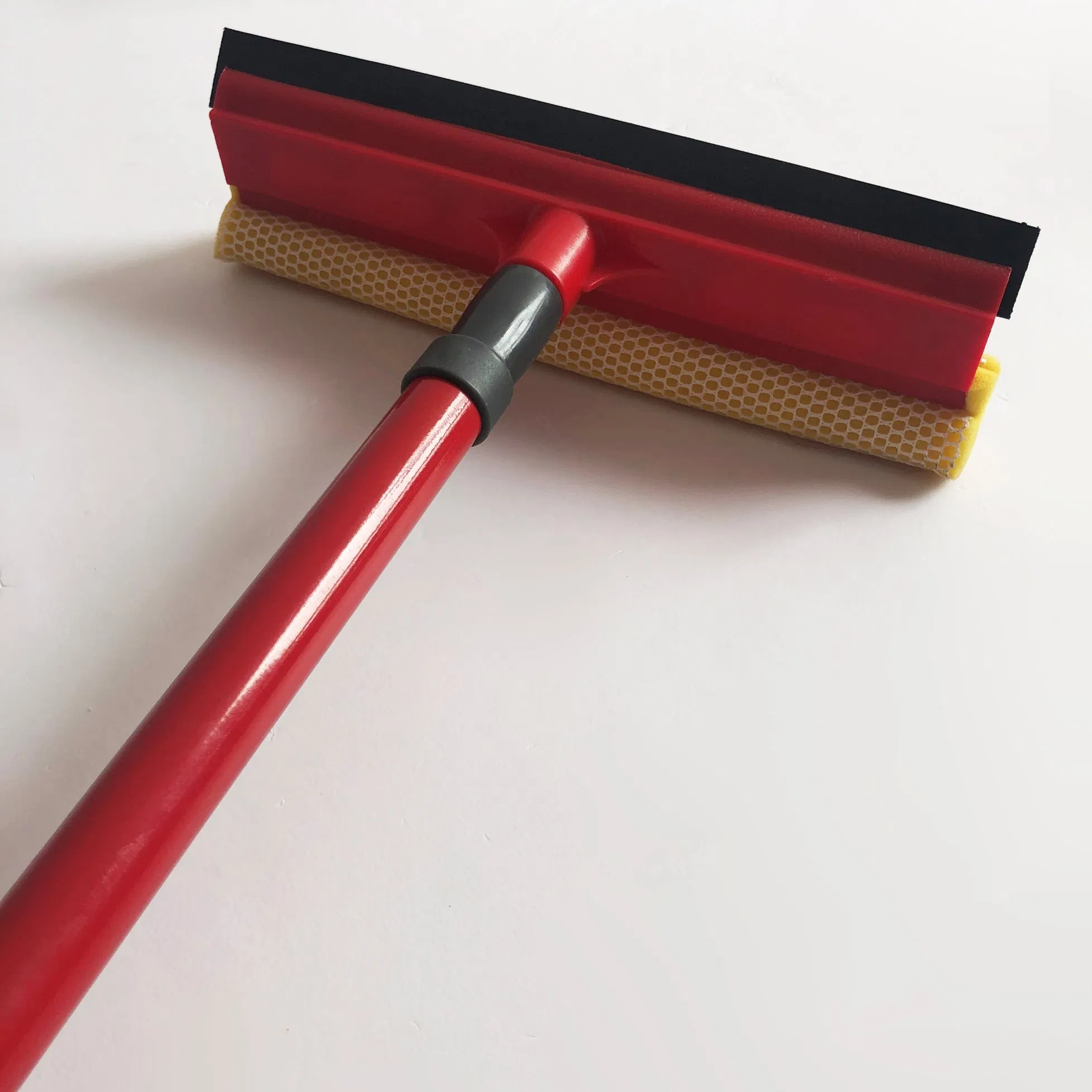 Wholesales Price Window Cleaner with Metal Telescopic Handle Rubber Squeegee and Sponge Refill for Outdoor and Indoor Cleaning