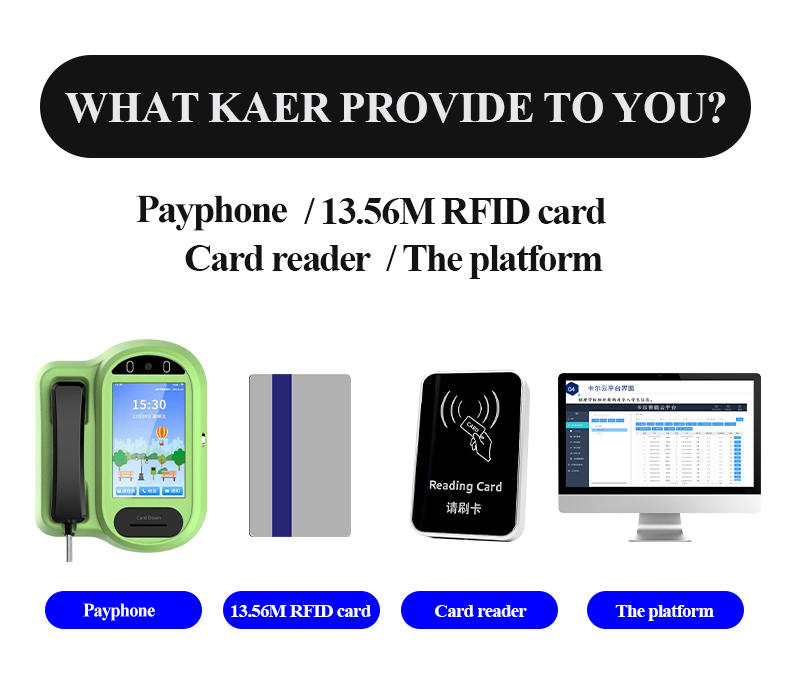 4G Volte Wireless Outdoor Payphone LTE Video Phone for Public