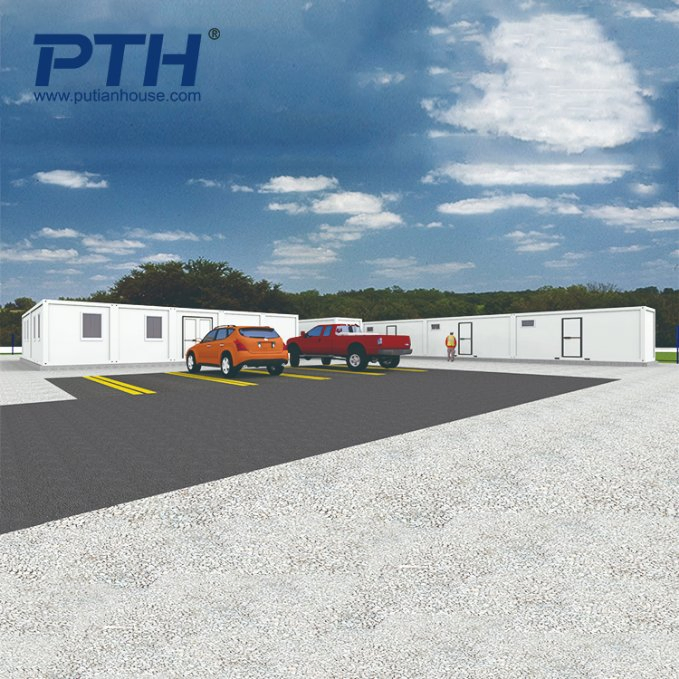 Modular House Modern Design Prefab Container House for Home/Office with Garages