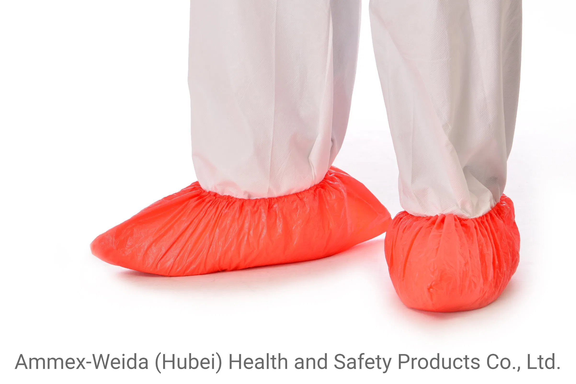 Disposale Use CPE Shoe Cover by Handmade or Made by Machine for Workshop and Laboratory