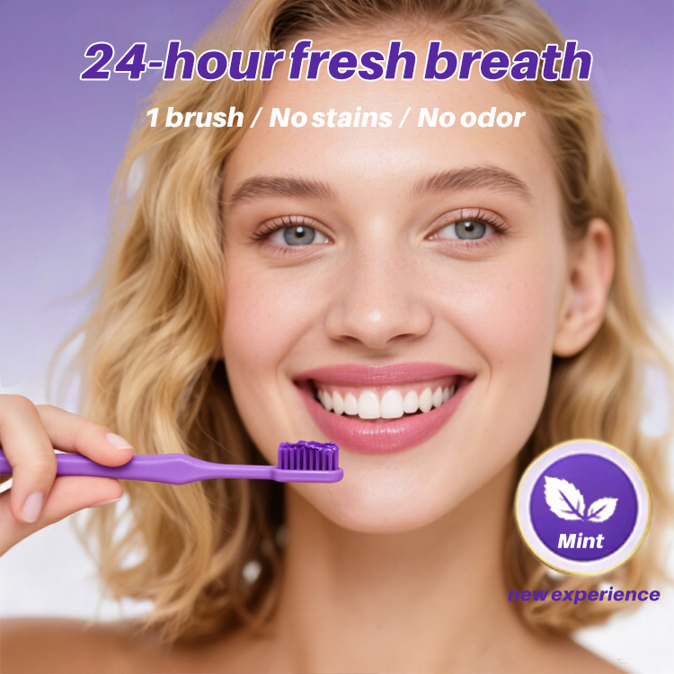 Glorysmile V34 Purple Toothpaste Multiple Packages in Stock
