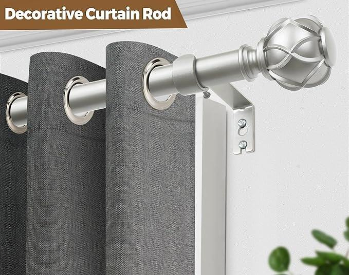 Surprise Price Modern Window Poles Hollow Metal Curtain Rod Durable & Stylish
