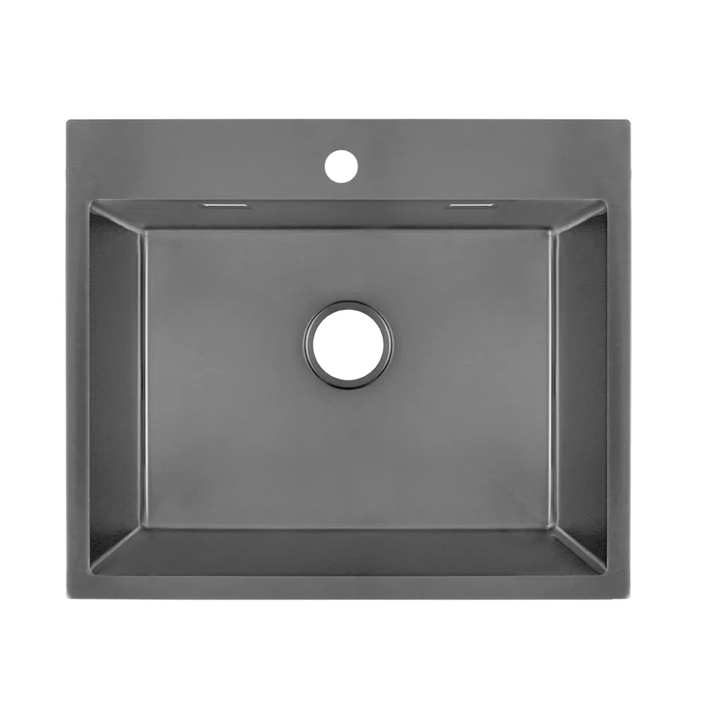 Sanipro Vegetable Washing Pool Large Capacity Above Counter Kitchen Basin Handmade SUS304 Stainless Steel Single Sink