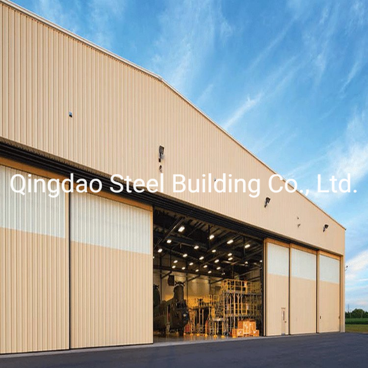 Prefab Steel Structure Aircraft Hangar Building Steel Structure Airplane Hangar