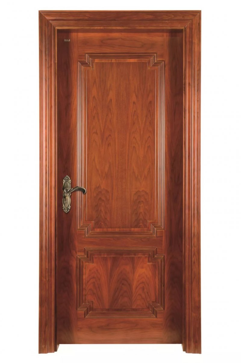Factory Wholesale Price Customized Stylish Rugged Composite Solid Wooden Door