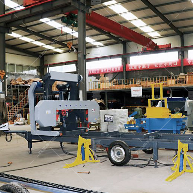 Ленточная пила по дереву портативная переносная