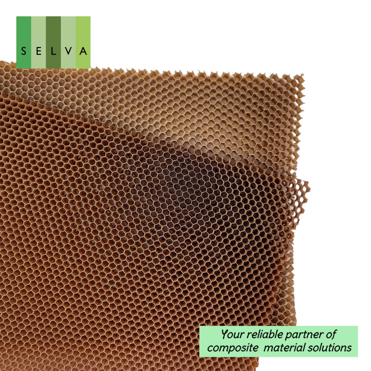 Low Density 48kg Kevlar Honeycomb Panels for Industrial Use