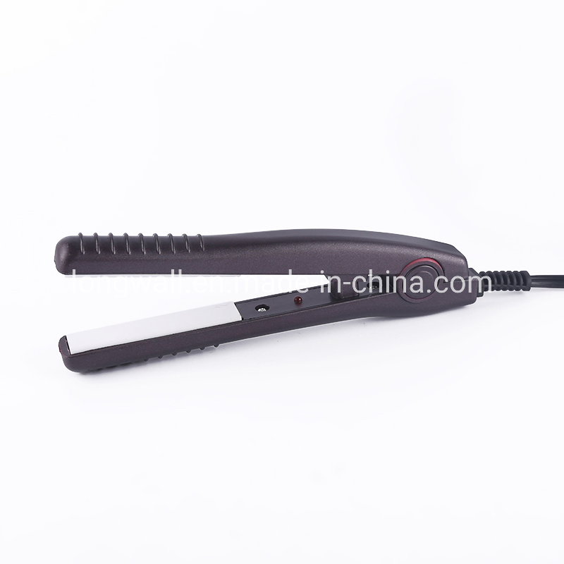 Hot Fastest 2 in 1 Mini Electric Hair Straightener&Flat Iron for Travel