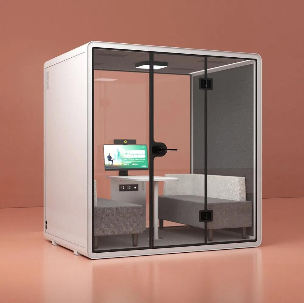 Premium Soundproof Office Pod Slience Booth for Enhanced Focus and Privacy
