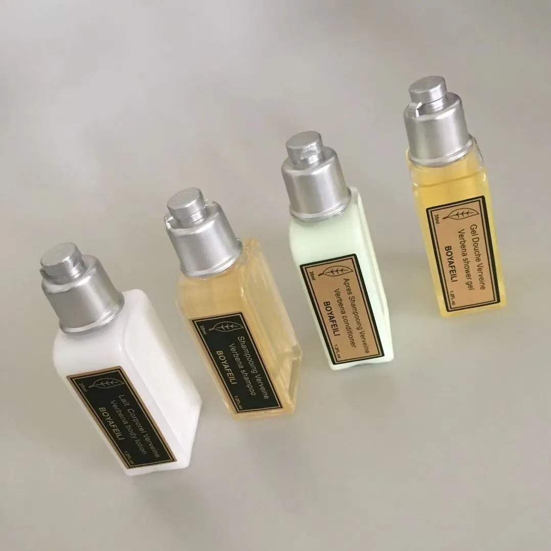 Hotel Shampoo in Pet Bottle with Printing Factory Price