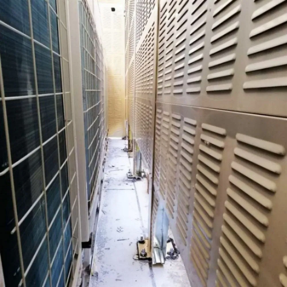 Modern Designed PVC Outdoor Curved Acoustic Sound Barrier Wall Highway Traffic Noise Proof Sound Barriers