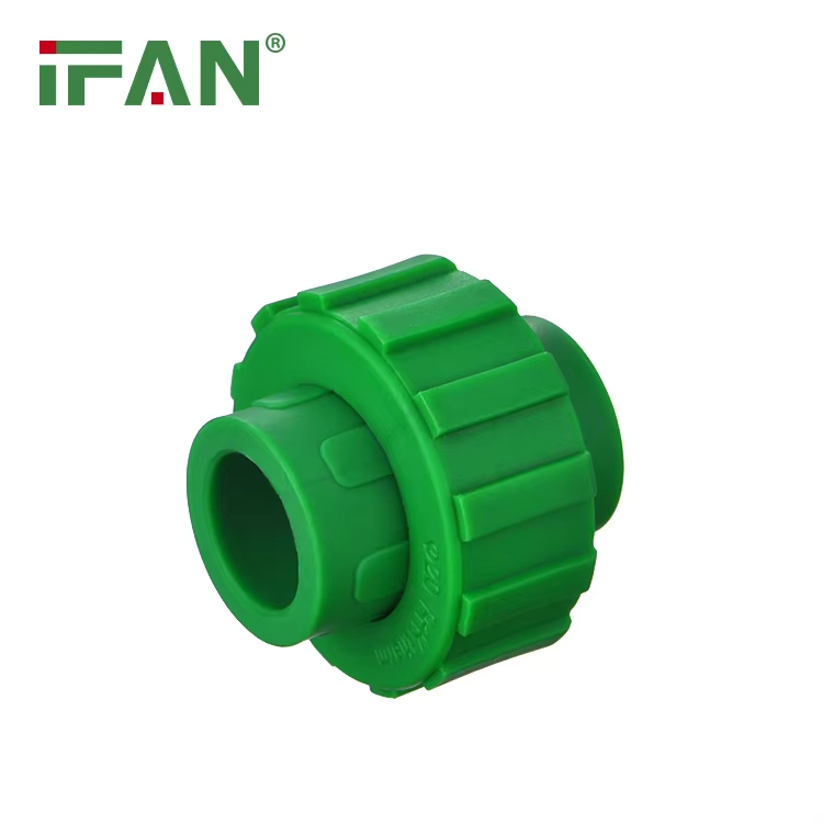 Ifan Professional Supply ISO 15874 PPR Plumbing Fittings 20-63mm PPR Fittings Union Plumbing Materials