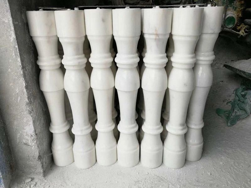 Natural Stone Red/Grey/White Granite/Marble Stone Balustrade/Baluster Price for Railing