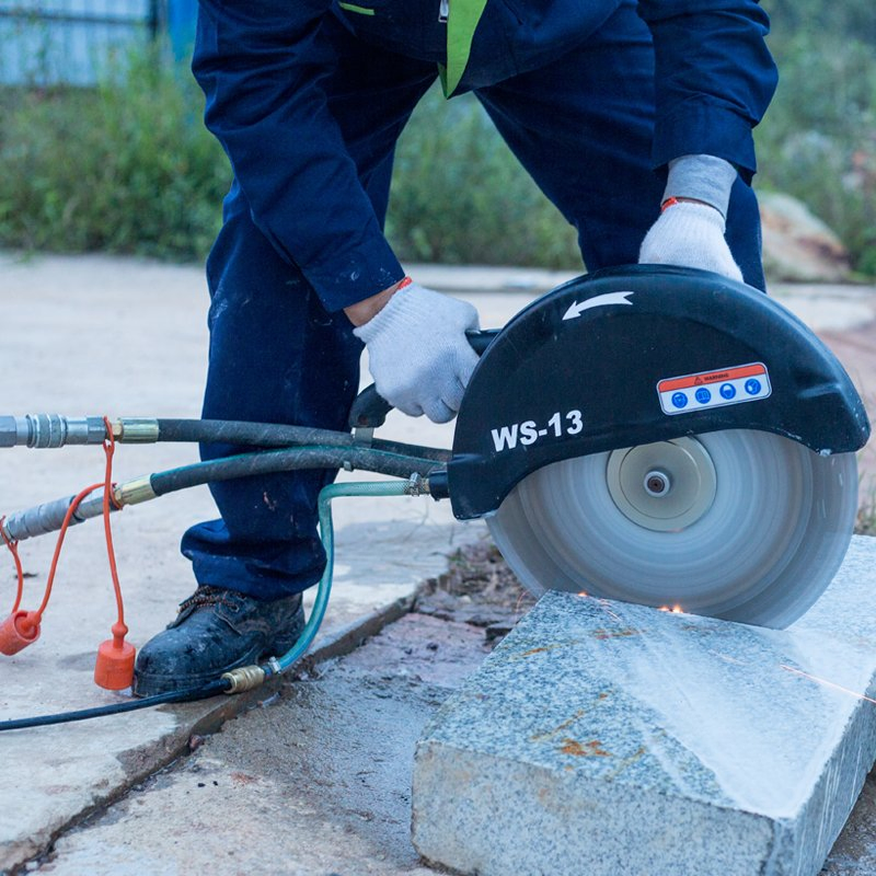 Factory Price Hydraulic Concrete Cutter Handheld Metal Disc Cutting Saw Cutoff Saw Cut Machine Circular Saw