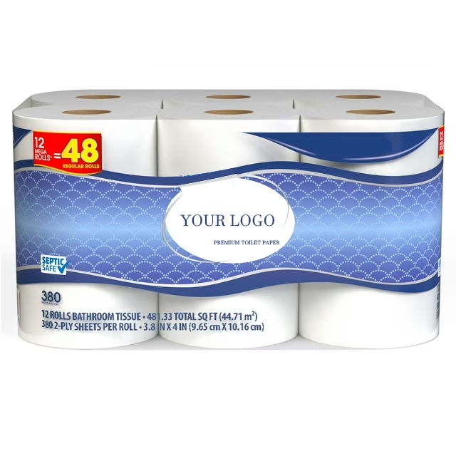 Wholesale Eco-Friendly Bamboo Tissue Paper Toilet Paper Roll