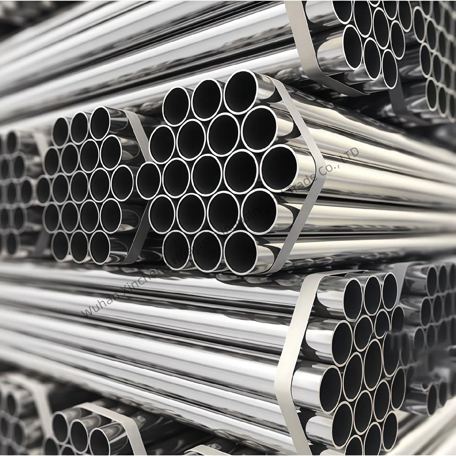 Stainless Steel Round Pipe, ASTM A688, for Welded Heat Exchanger Tubes