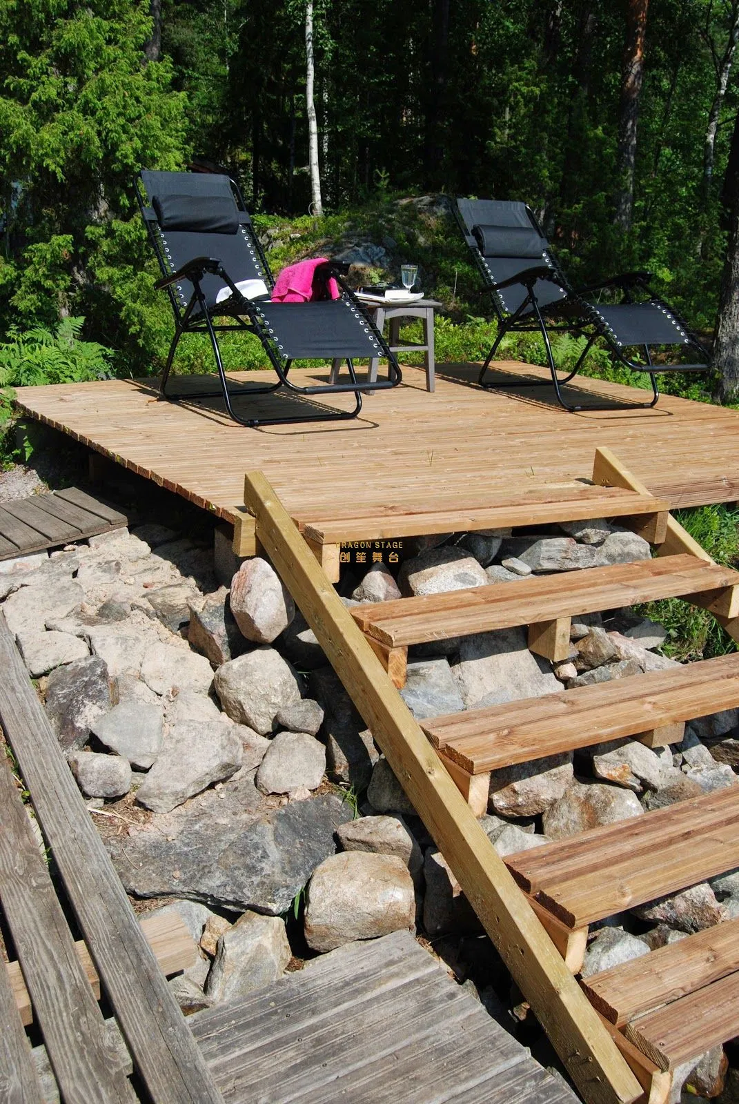 Dragonstage Customized Size Aluminum Pilot Ladder for Ship