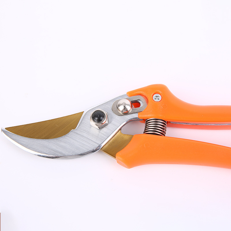 Premium Spring Loaded Bypass Pruning Shears Garden Secateurs for Orchard & Flower Care