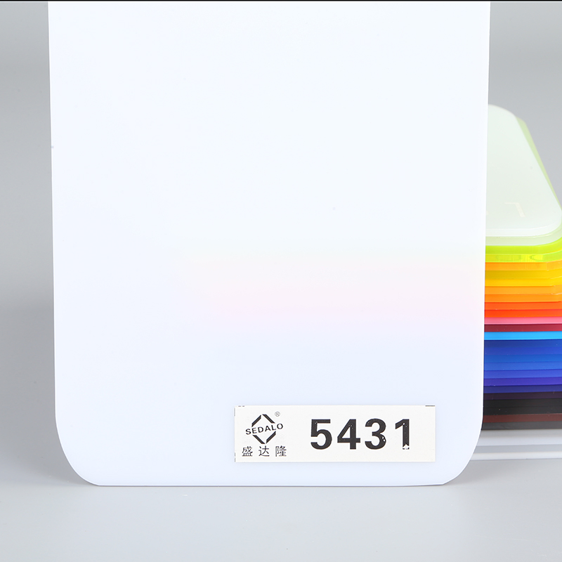 20mm Opal White Cast Perspex Illuminated Acrylic Sheet for LED Sign or Other Appliocations