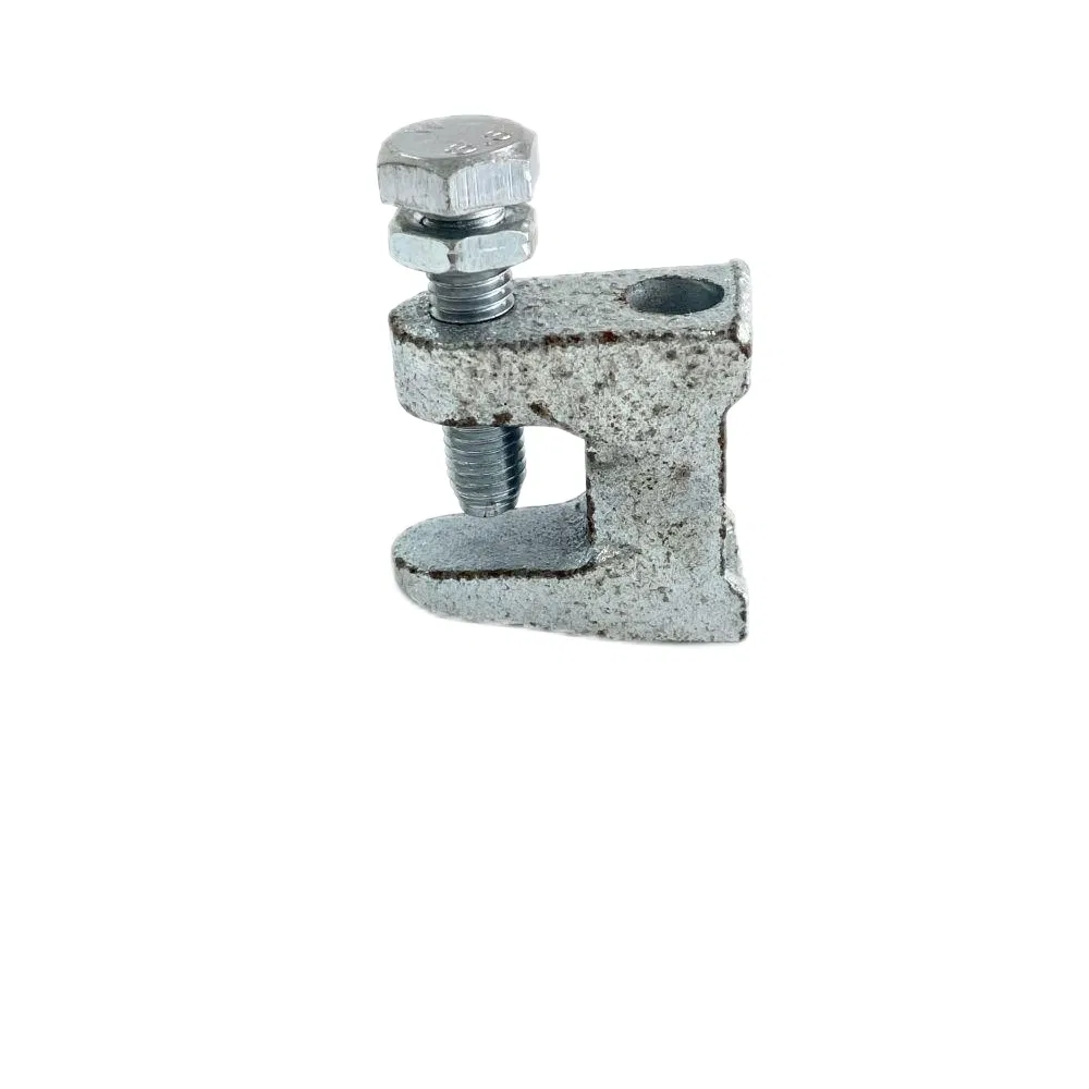 Carbon Steel Pre-Galvanized Reversible Malleable Beam Clamp Pipe Fitting