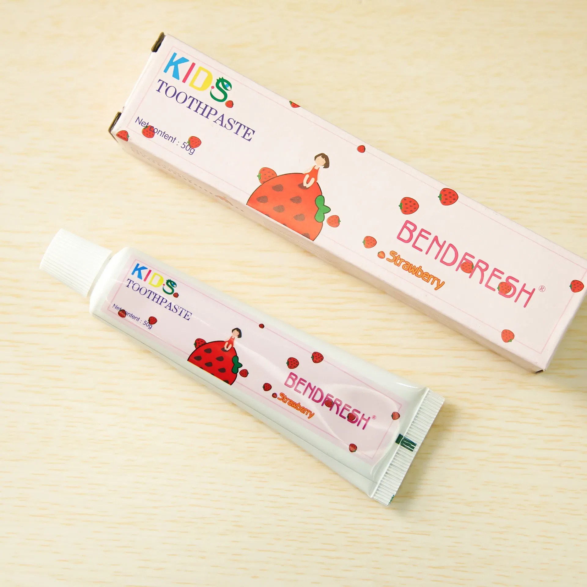 Organic Toothpaste with GMPC Certification and Private Label Support