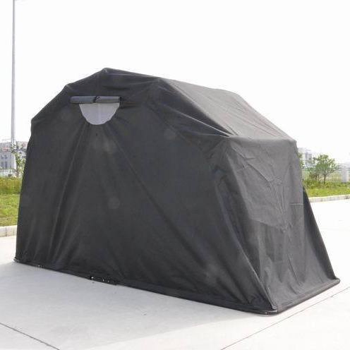 Customizable Garage Tarpaulin - Waterproof with Logo Thickened Stainless Steel Frame Sunscreen and Windproof