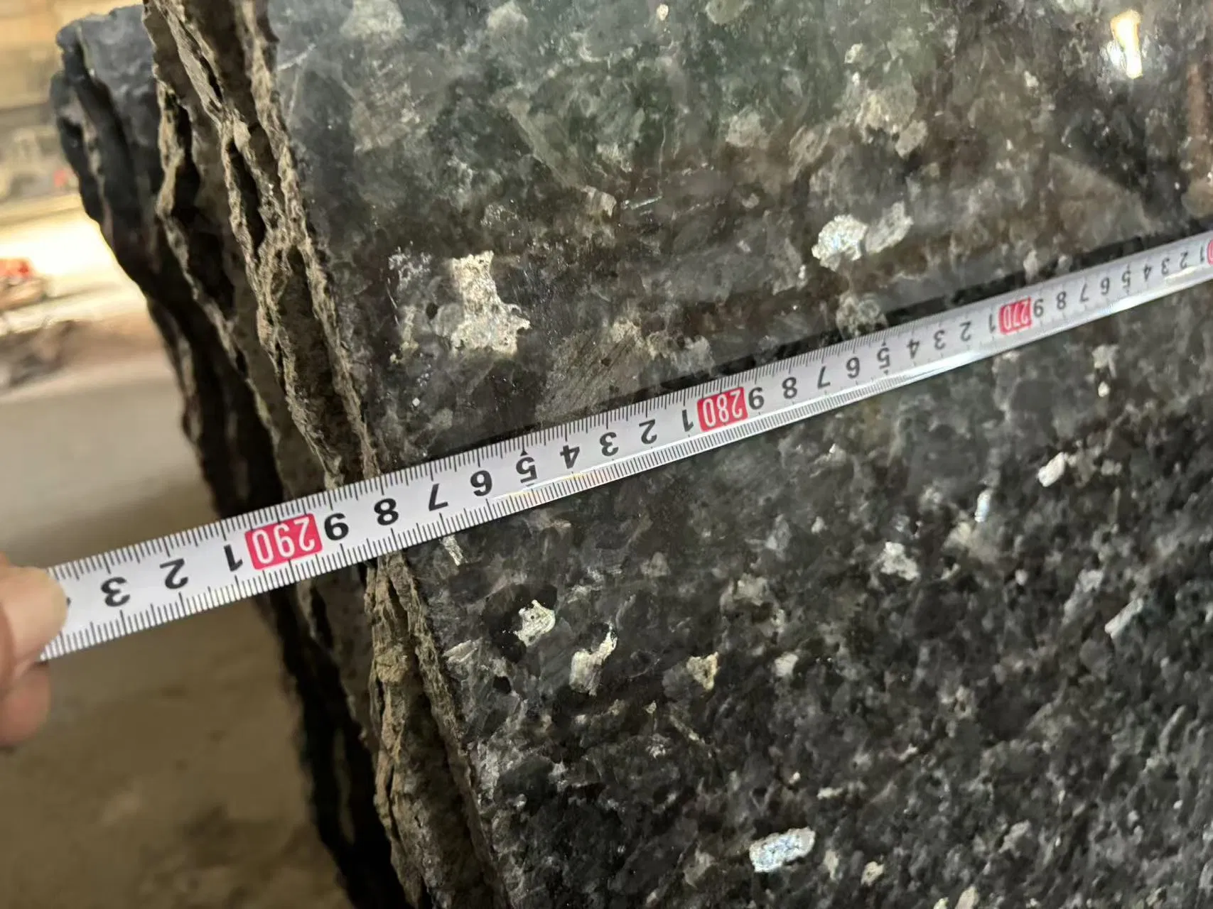 Silver Pearl Natural Stone Granite Decoration Material for Wall Cladding Kitchen Countertop