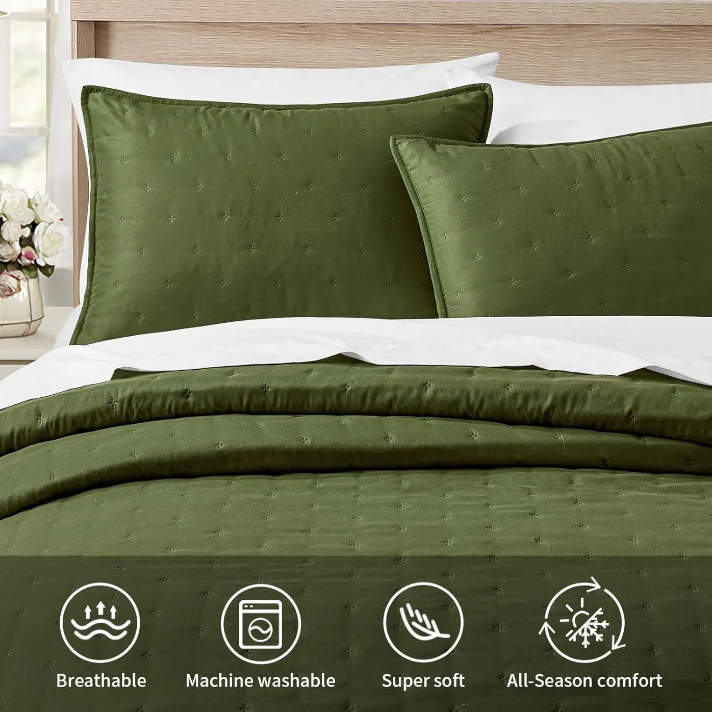 Комплект постельного белья из 100% хлопка, King