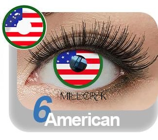 Millcreek Colored Contact Lenses World Cup (Ball Game) Fan