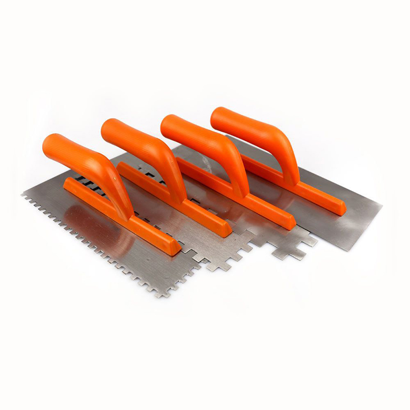 Plastic Handle Plaster Concrete Hand Tools Stainless Steel Plastering Trowel