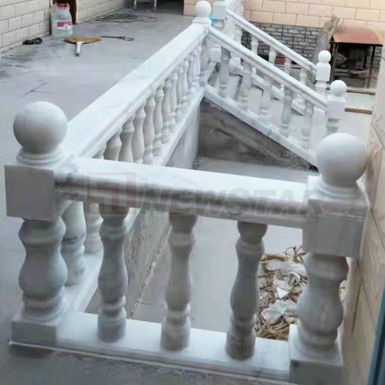 Marble Handrail Granite Baluster Marble Railing Price Wholesale Marble Baluster