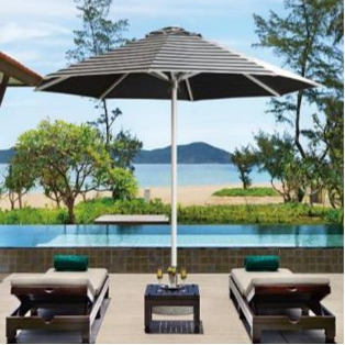 Luxury Configuration Single Top Hydraulic Center Pole Umbrella