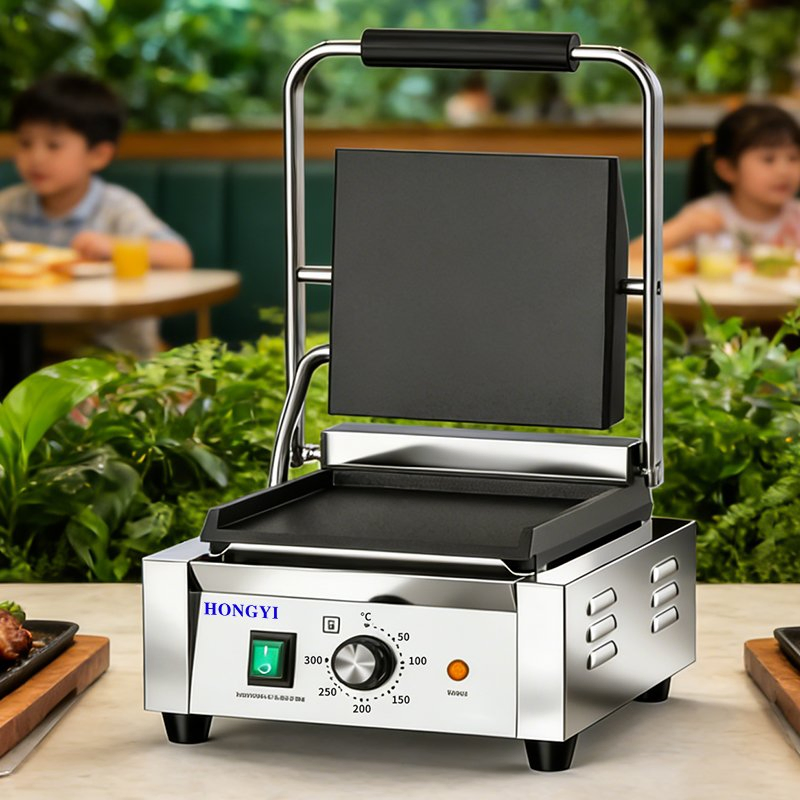 Electric Griddle Adjustable Heat for Family Restaurant