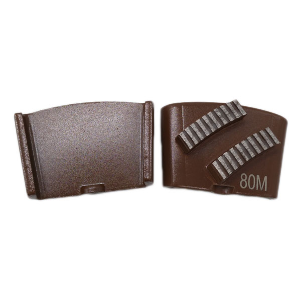 Алмазный блок для шлифовки бетона Quick Change Double Bars